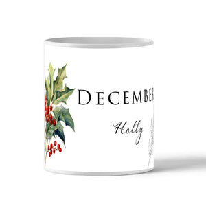 Birth Flower Mug - December