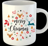 Christmas Mug - Circle Design