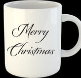 Silhouette Christmas Mug