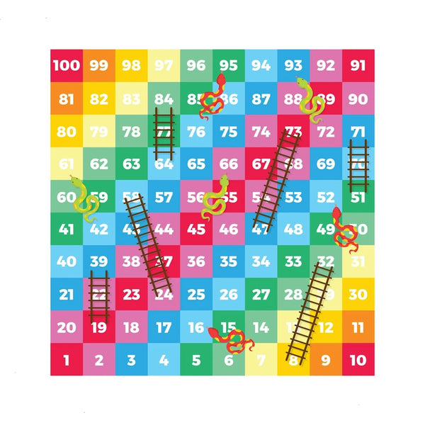 Snakes and Ladders Game Tuff Tray Mat – Tiger Moon